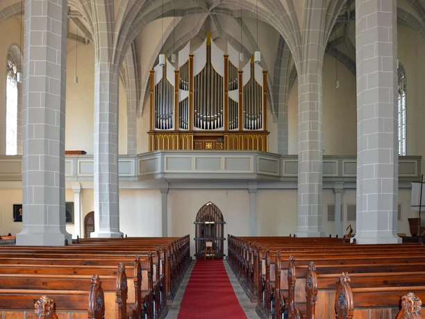 Organy Jehmlicha w kościele miejskim St Matthäi Leisnig