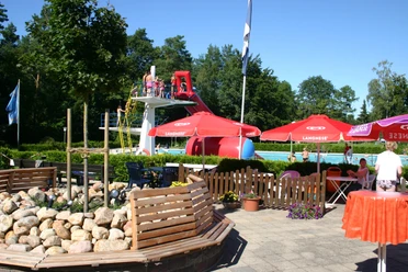 Blick ins Waldbad Blick ins Waldbad Alt Garge