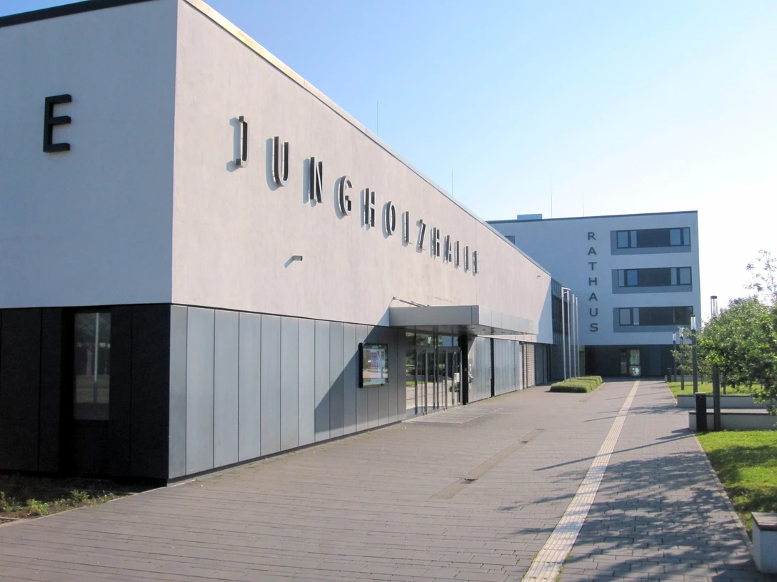Rathaus und Jungholzhalle Meckenheim