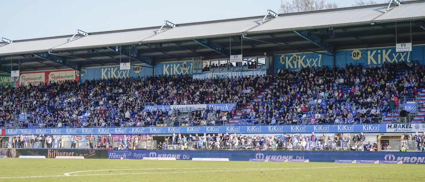 GER, Regionalliga Nord, 25e speeldag: SV Meppen tegen Werder Bremen II