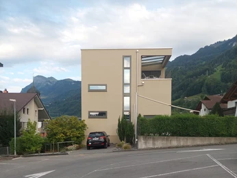 Vacation apartment bee happy place in Beckenried from the outside