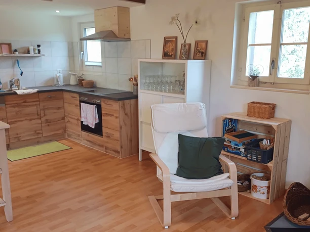 Küche der Ferienwohnung Mattengaden