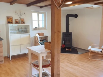 Living room of the Mattengaden vacation apartment