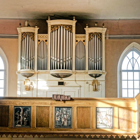 Kreutzbach-Orgel in der Kirche Hohnstädt