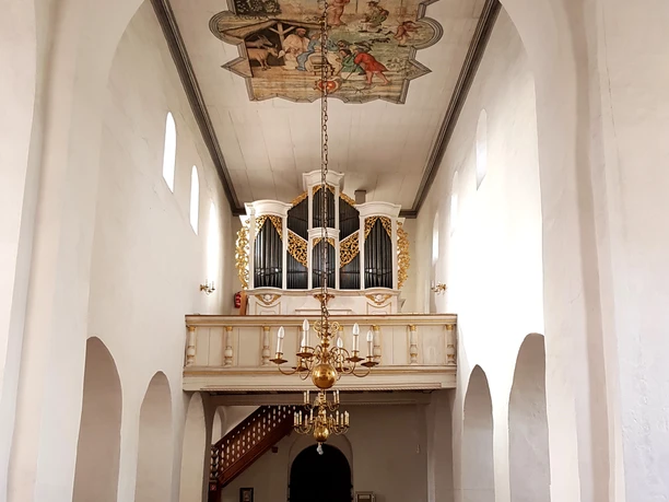 Silbermann-Trampeli-Orgel in St. Kilian Kirche