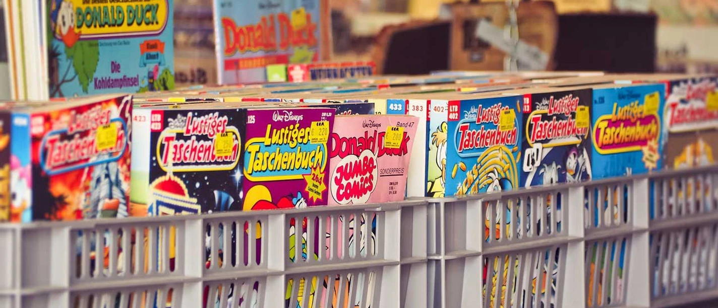 Flohmarkt, Comics