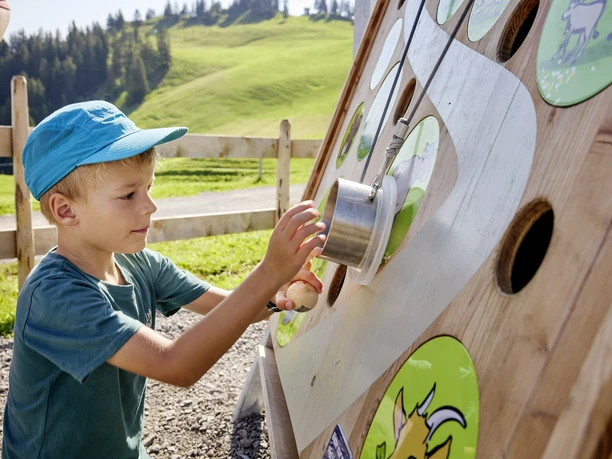 Spielplatz Goldi-Safari - Mit Goldi auf die Alp