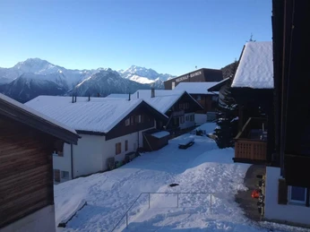 Sicht von Balkon gegen Westen