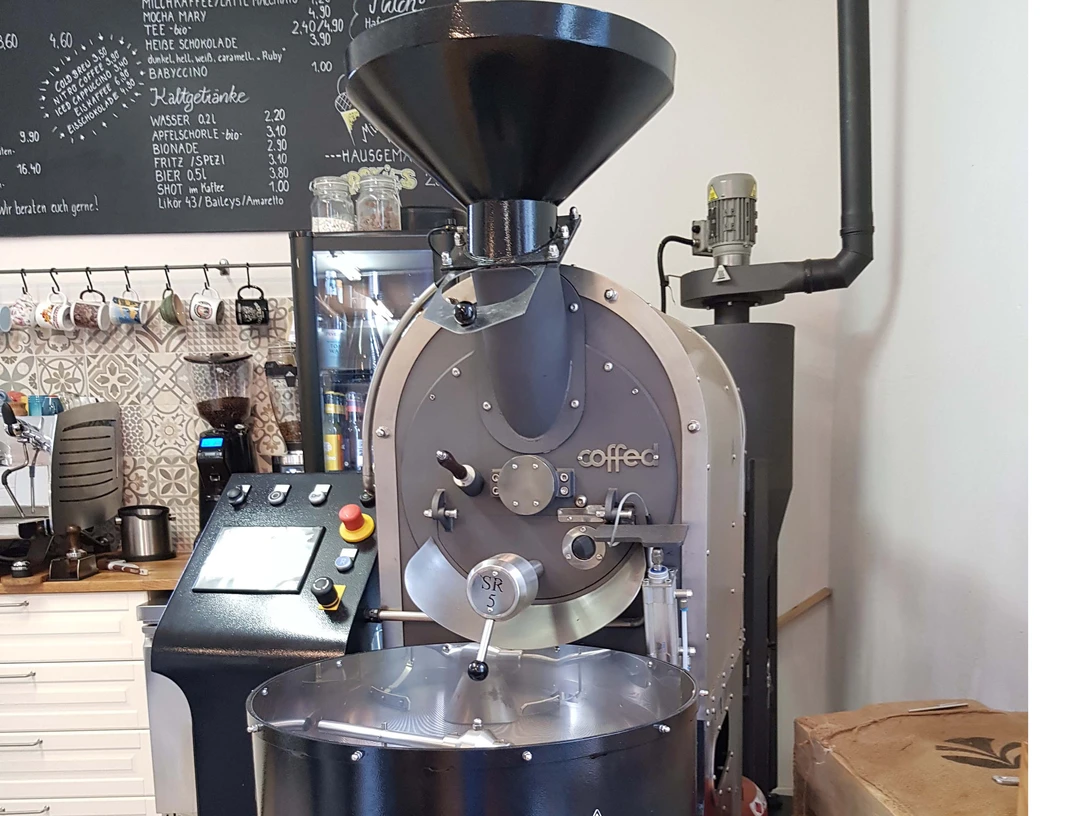 Amsel Kaffee Röstmaschine Röstmaschine im Amsel Kaffee
