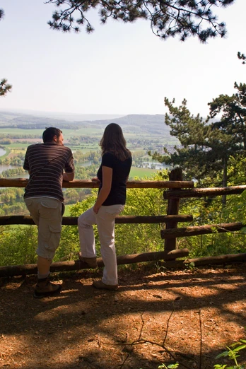 Wanderer am Ziegenberg