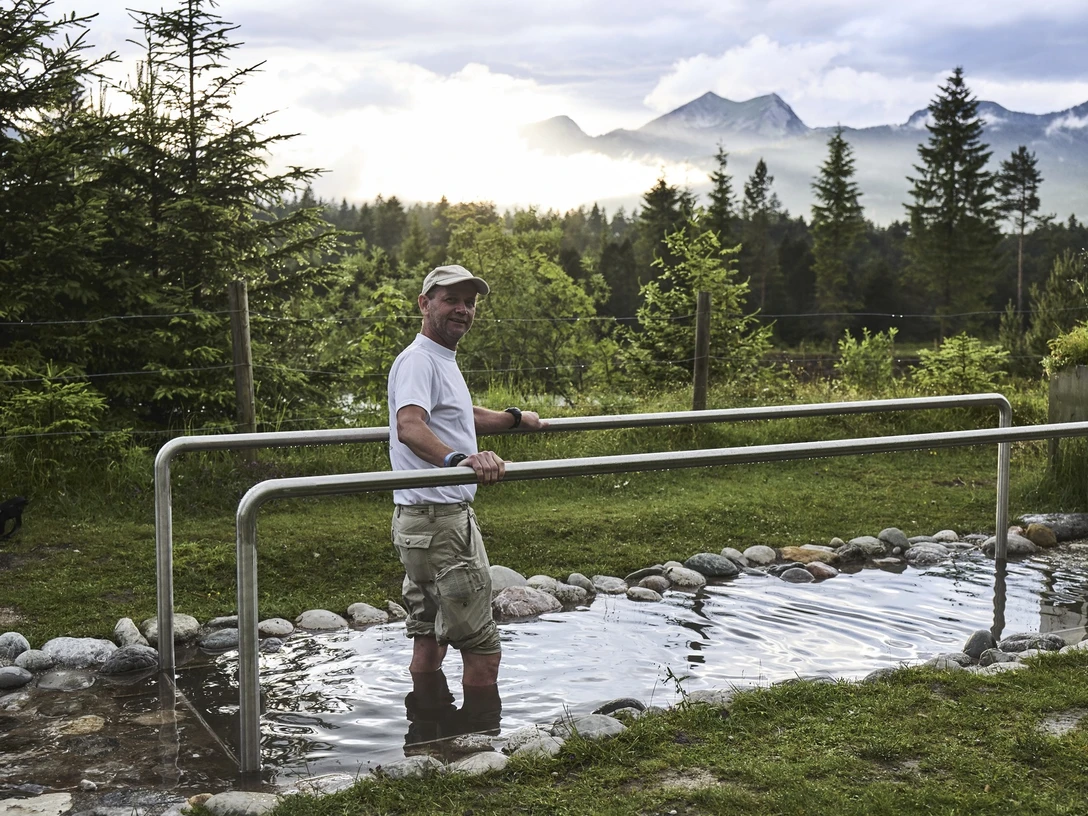 Kneippbecken in Krün