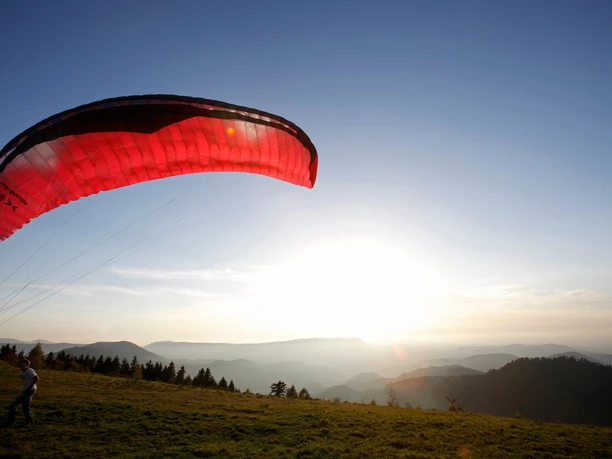 Gleitschirmstartplatz Zuflucht