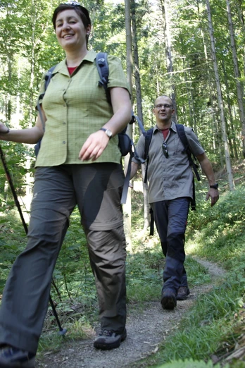 Wanderer auf dem Renchtalsteig