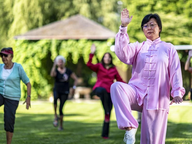 Taijiquan im Kurpark