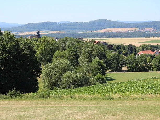 Blick vom Sengelsberg auf Niedenstein