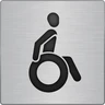 Logo "barrierefrei für Rollstuhlfahrer" Logo "barrierefrei für Rollstuhlfahrer"