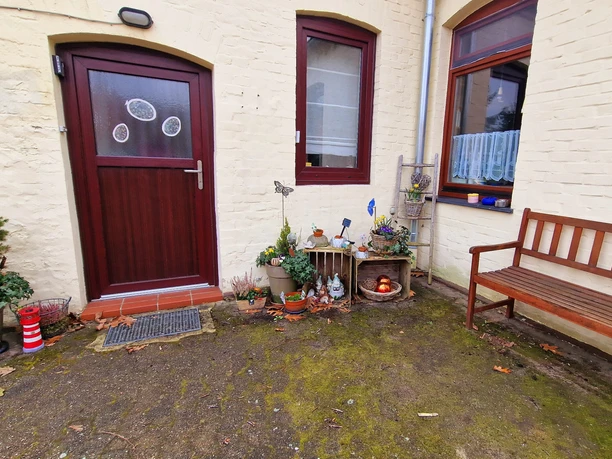 Zij-ingang van de Koch vakantiewoning