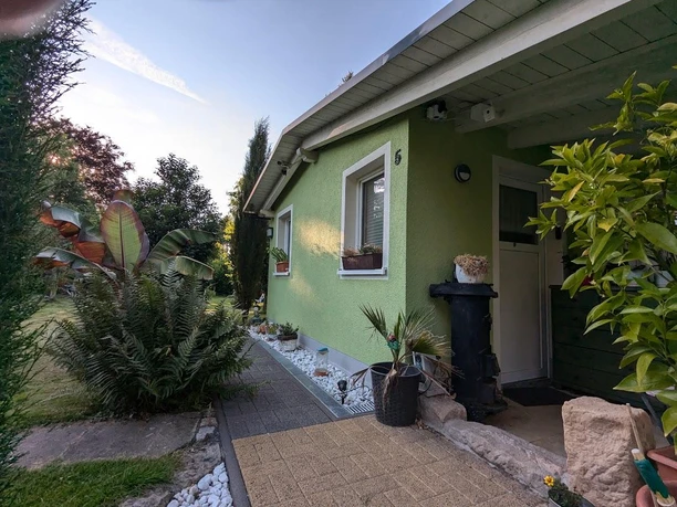 Eingang ins Ferienhaus