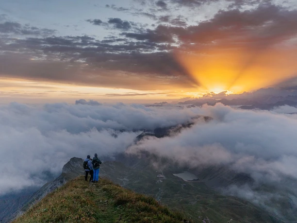 Sommer Sonnenaufgangsfahrt Brienzer Rothorn Sörenberg Yannick Röösli