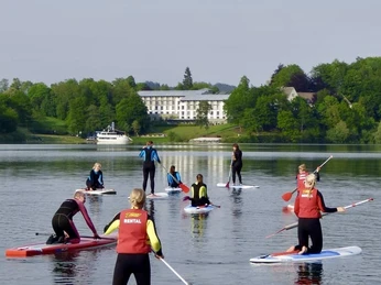 SUP auf dem Hennesee