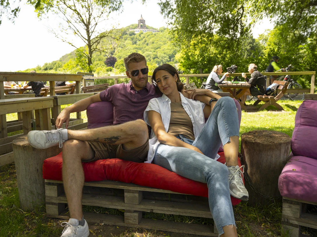 Weser BLUE BAR in Porta Westfalica Weser BLUE BAR in Porta Westfalica