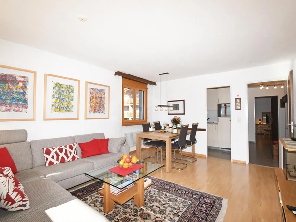 Ferienwohnung Alpenglück Nr. 43 - Wohnzimmer