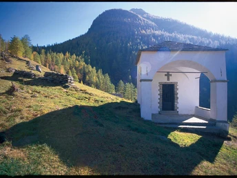 Kapelle beim Anstieg
