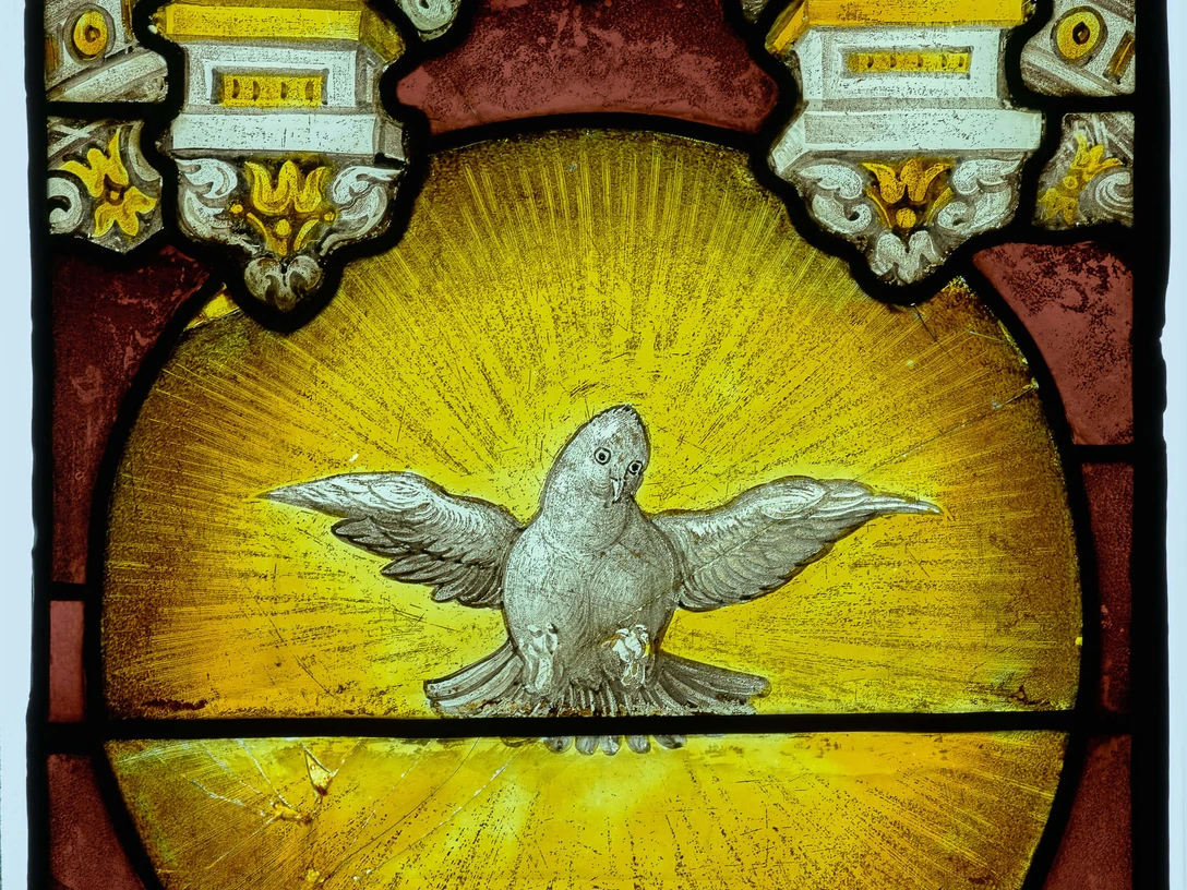 Pfingstwunder Pfingstwunder, Südl. Niederlande/Flandern, 1540, Glasmalerei, Kyjiw, Khanenko Museum, 301 БР МХ, Foto: Rhei-nisches Bildarchiv Köln / Marion MennickenMiracle of Pentecost, Southern Netherlands/Flanders, 1540, stained glass, Kyiv, Khanenko Museum, 301 БР МХ, photo: Rhei-nisches Bildarchiv Köln / Marion Mennicken