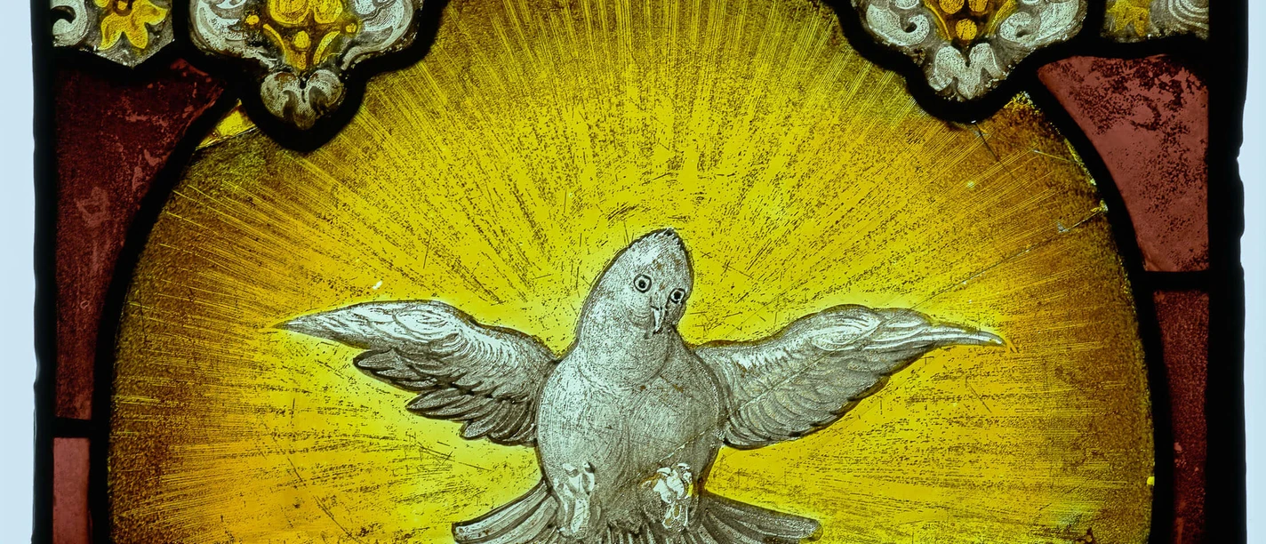 Pfingstwunder Miracle of Pentecost, Southern Netherlands/Flanders, 1540, stained glass, Kyiv, Khanenko Museum, 301 БР МХ, photo: Rhei-nisches Bildarchiv Köln / Marion Mennicken