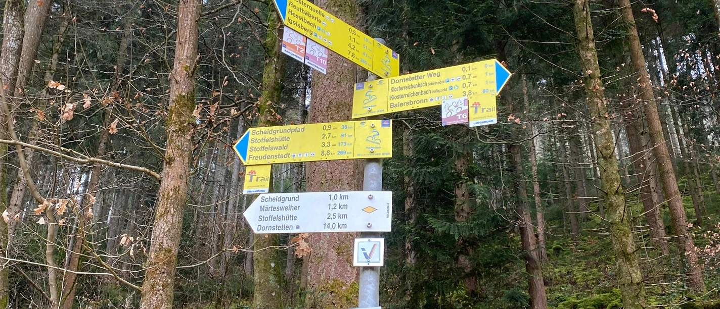 Wegweiser Standort "Reichenbach"