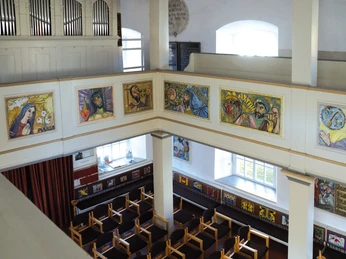 Kirche Lobenhausen innen