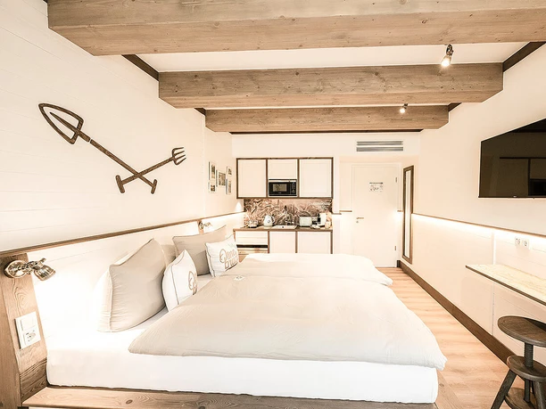 Doppelzimmer mit Küchenzeile