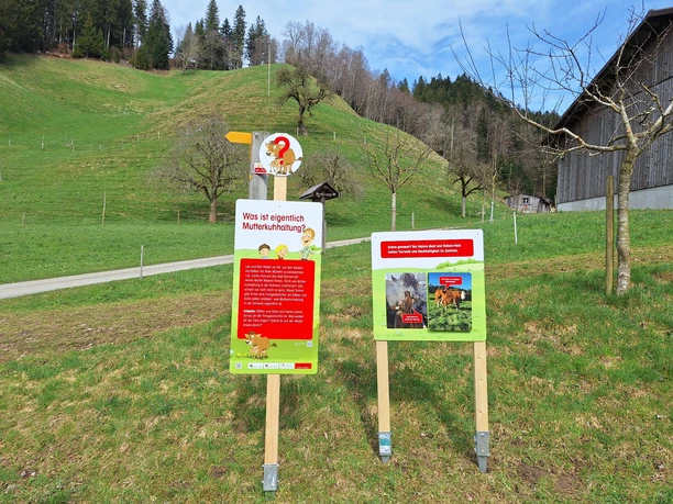 Unterwegs auf dem Erlebnisweg Lea und Ben