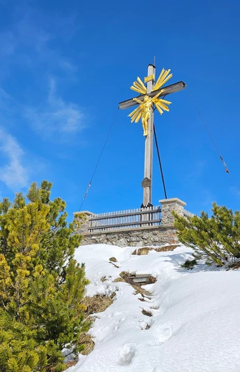Gipfelkreuz Wank