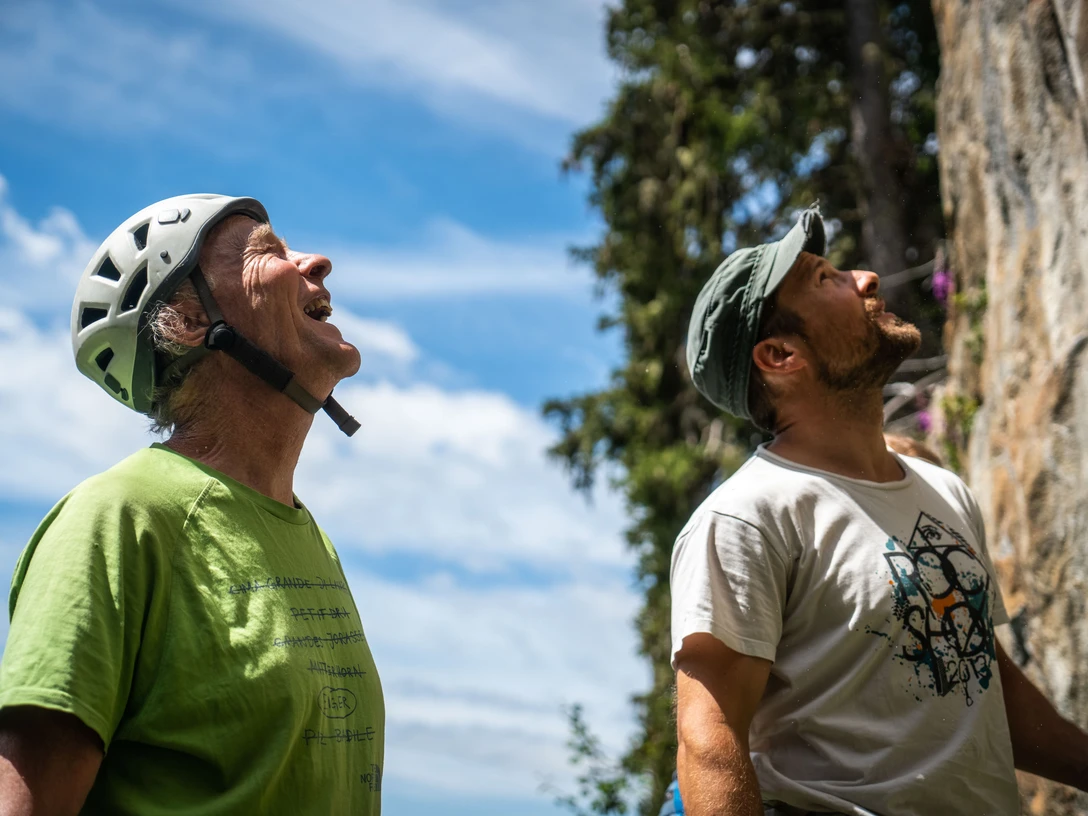 Klettergarten in der Aletsch Arena Klettergarten in der Aletsch Arena