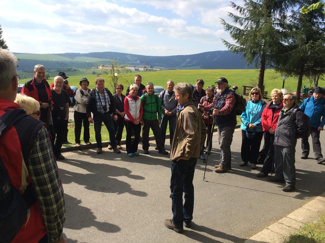 Wandertour mit Jens Weißflog
