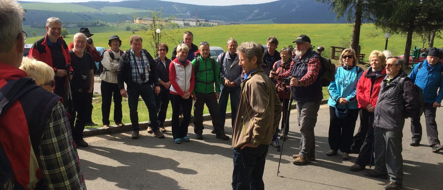 Wandertour mit Jens Weißflog