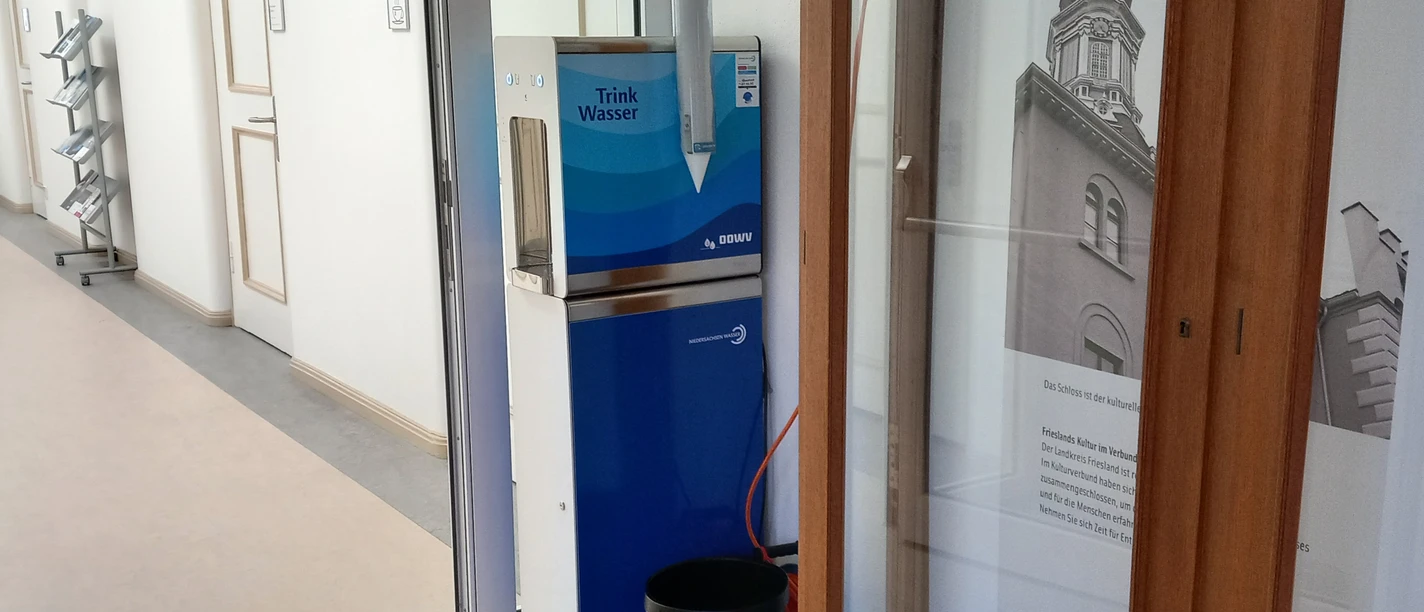 Wasserspender im Kreishaus Jever