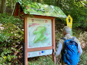 Wanderer Extratour Dreienberg