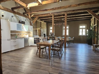 Aufenthaltsraum mit Gemeinschaftsküche