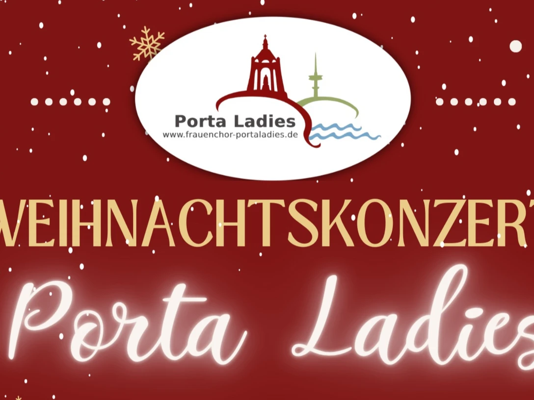Weihnachtskonzert 2025 Weihnachtskonzert der Porta Ladies 2025