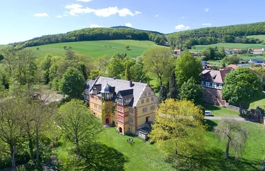 Mansbach Schloss mit Kernzone Schwärzelsberg