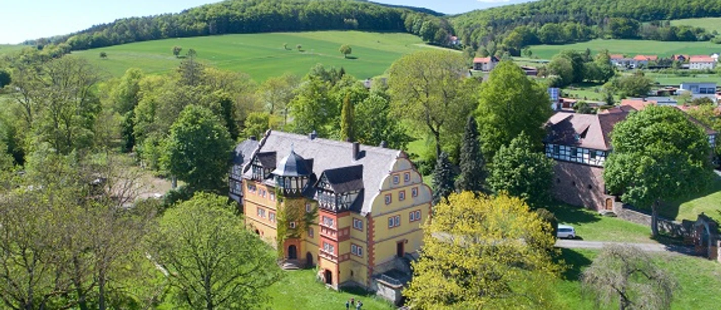 Mansbach Schloss mit Kernzone Schwärzelsberg
