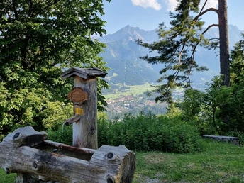 Brunnen an der St.-Martins-Hütte