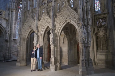 Binnenaanzicht van de dom van Halberstadt