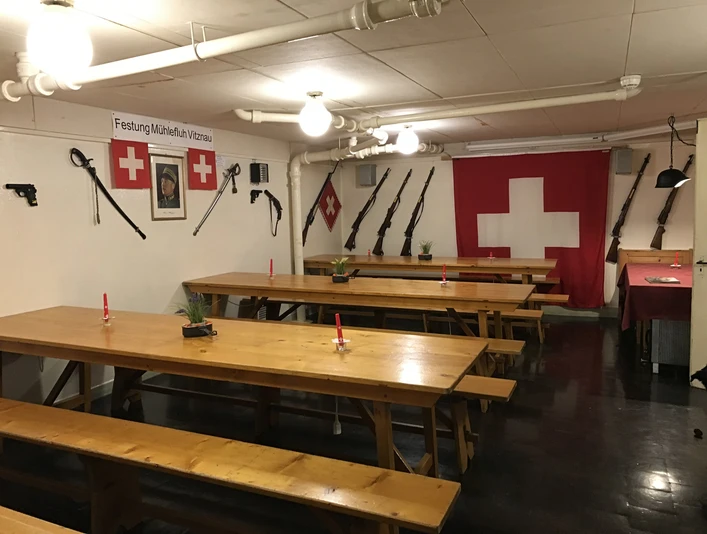 Festung Vitznau-Speisesaal