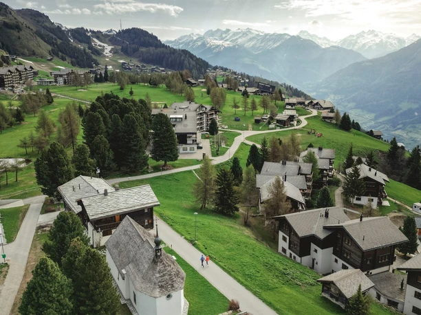 Aletsch Arena - Drohnenaufnahme Riederalp