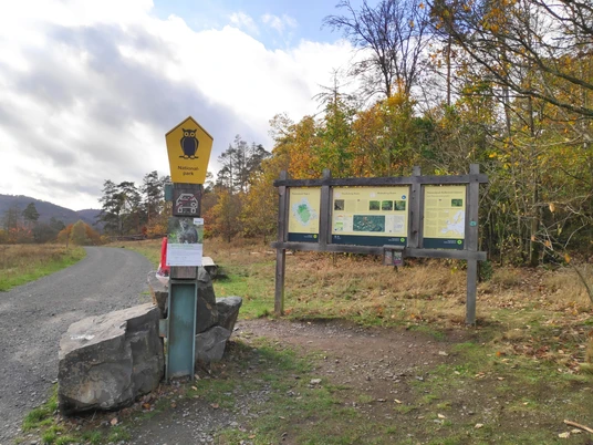 Eingang Nationalpark Kellerwald Edersee