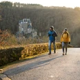 Wandern auf dem Traumpfad Eltzer Burgpanorama