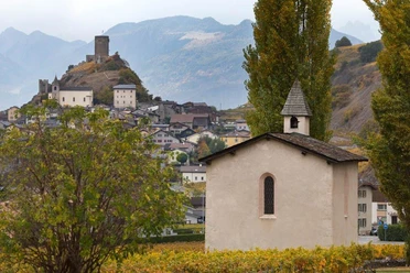 Kapelle St. Laurent und Saillon